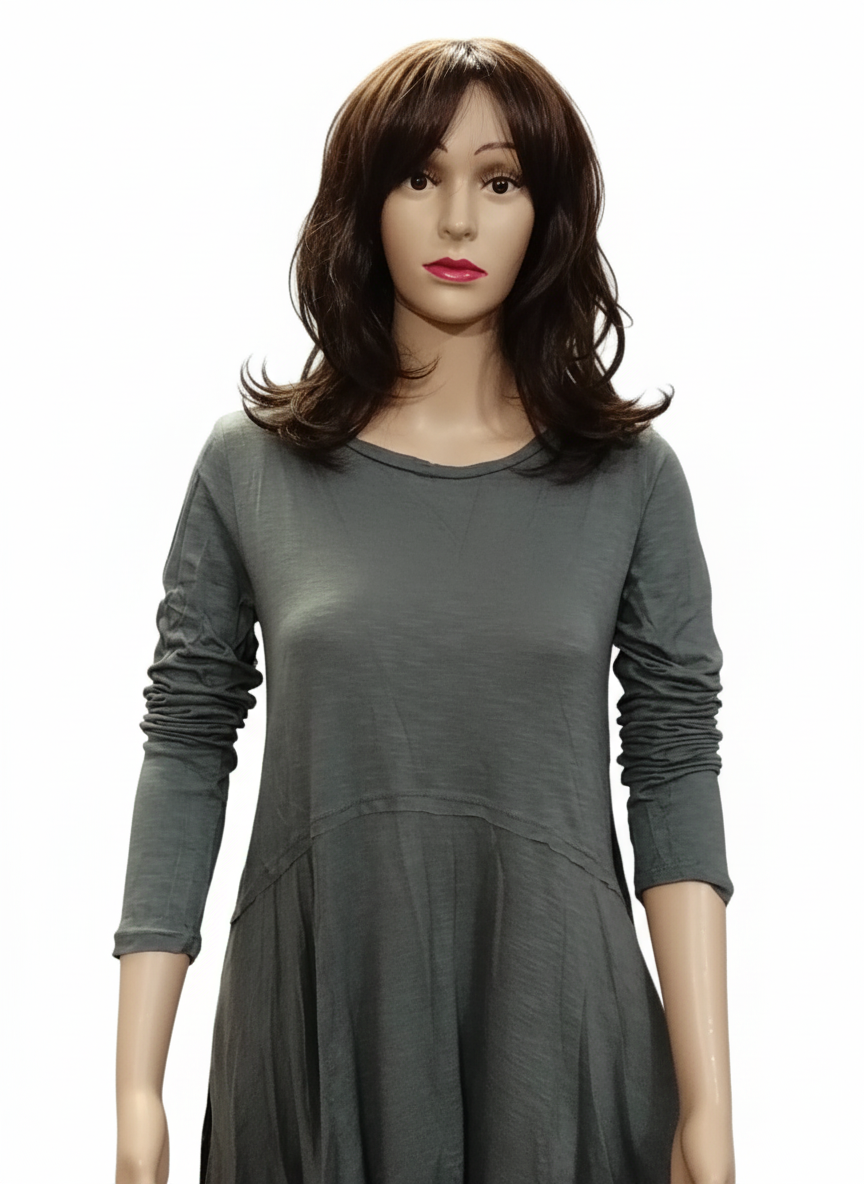 Long-Sleeve Tunic Top