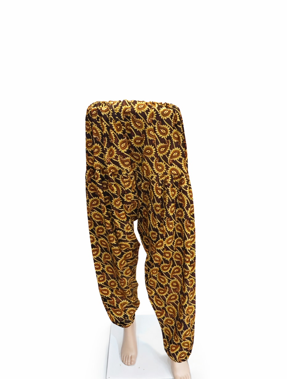 Printed Cotton Patiala Salwar