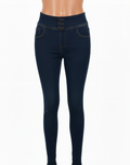 Comfort Stretch Dark Blue Jegging-Style Denim