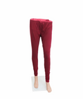 Cotton Lycra Churidar Leggings (Maroon)